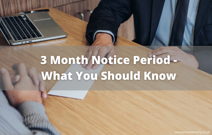 How To Work Out A 3 Month Notice Period