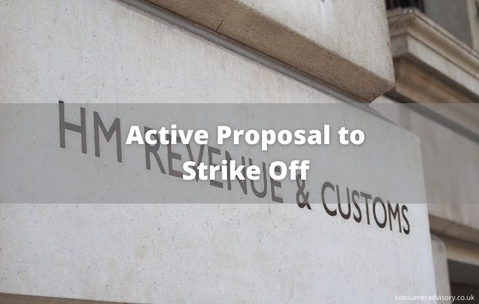 Active Proposal to Strike Off