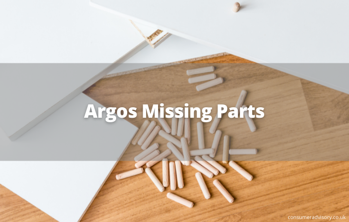 Argos Missing Parts