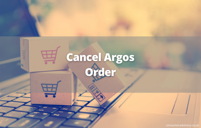 Cancel Argos Order