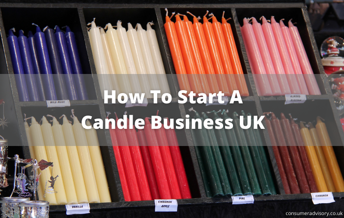How to start a candle business UK
