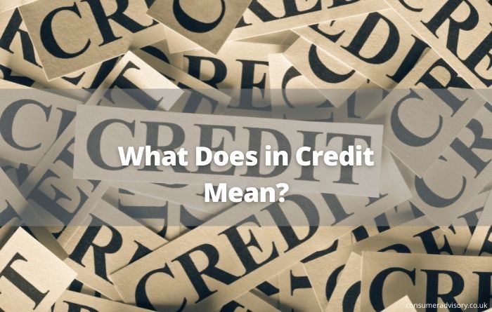 What Does in Credit Mean