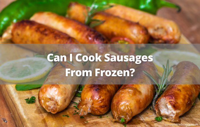 can i cook sausages from frozen