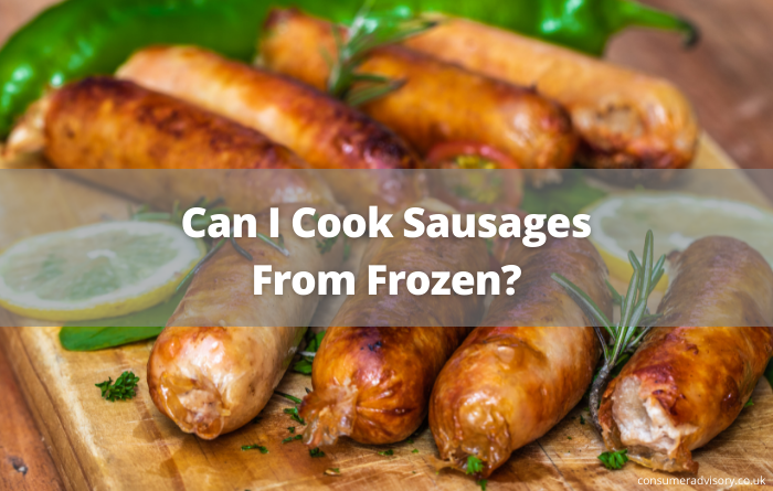 can i boil frozen sausage