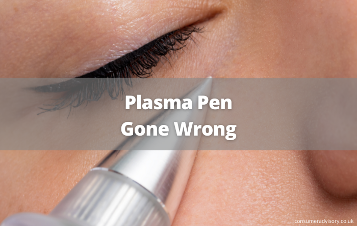 plasma pen gone wrong