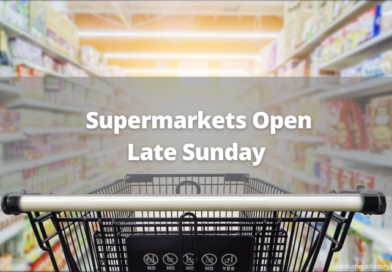 supermarkets open late sunday