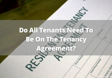 Do All Tenants Need To Be On The Tenancy Agreement