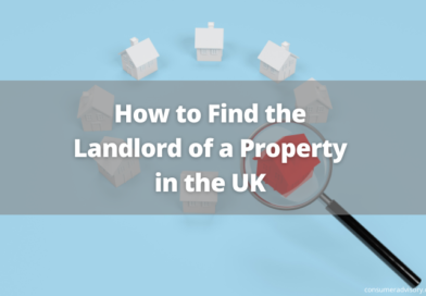 How to find the landlord of a property in the UK