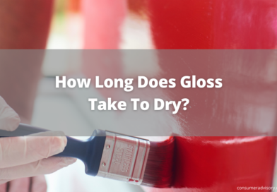 how long does gloss take to dry