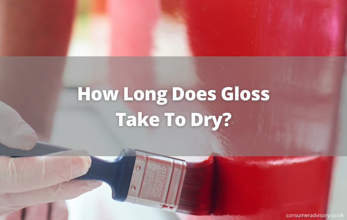 how long does gloss take to dry