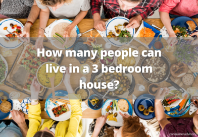 How many people can live in a 3 bedroom house