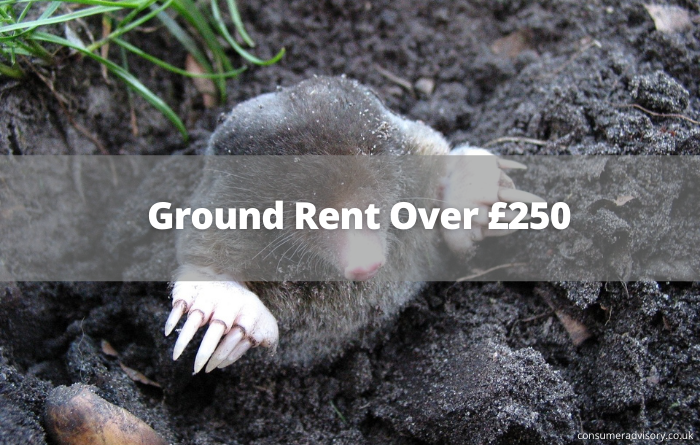 Ground rent over GBP250