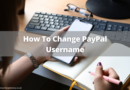 how to change paypal username