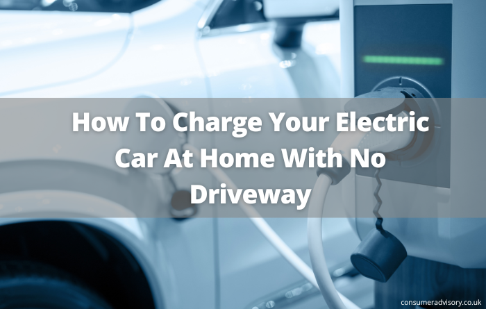 electric car charging at home no driveway
